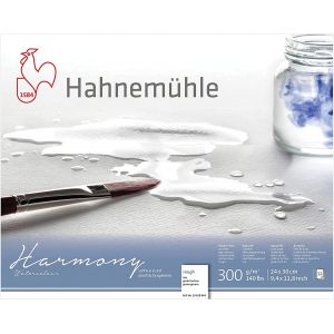  Bloc aquarelle Harmony - Grain torchon- Hahnemühle