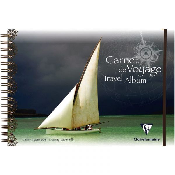 Carnet de Voyage - Voilier - A4 180gr - Clairefontaine