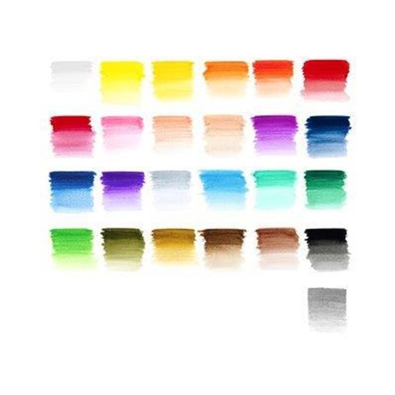 Nuancier couleurs trousse 24 crayons aquarelle Winsor & Newton