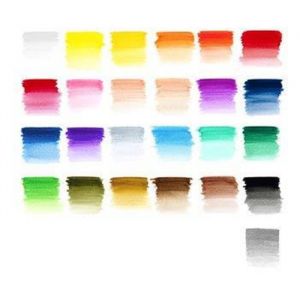 Nuancier couleurs trousse 24 crayons aquarelle Winsor & Newton