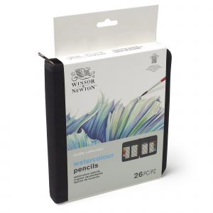 Trousse 24 crayons aquarelle - Winsor & Newton