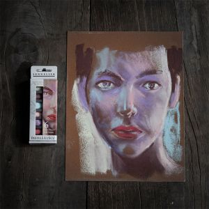 Etui 6 demi pastels à l'écu - Portrait teintes claires - Sennelier