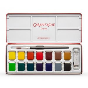 Set de Gouache 15 couleurs  Caran d'Ache