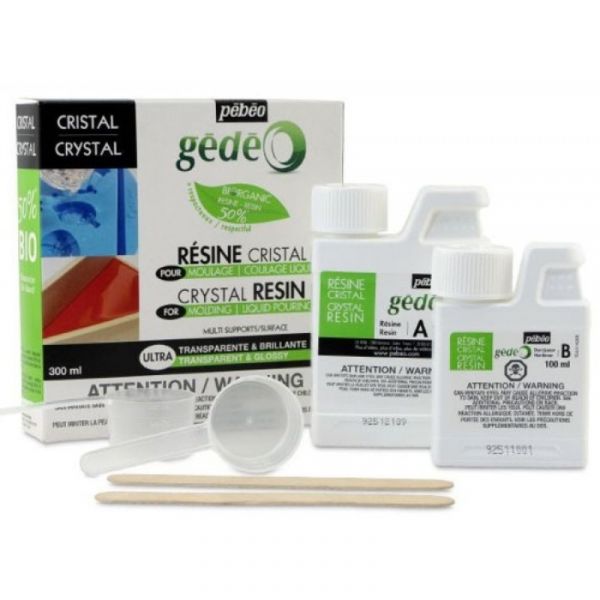 Kit résine Cristal Gédéo 150 ml