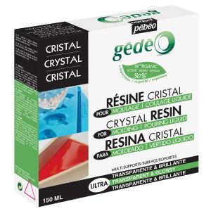 Kit résine cristal BIO 150ml  Gédéo