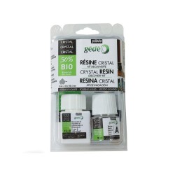 Kit découverte45ml  résine cristal BIO - Gédéo