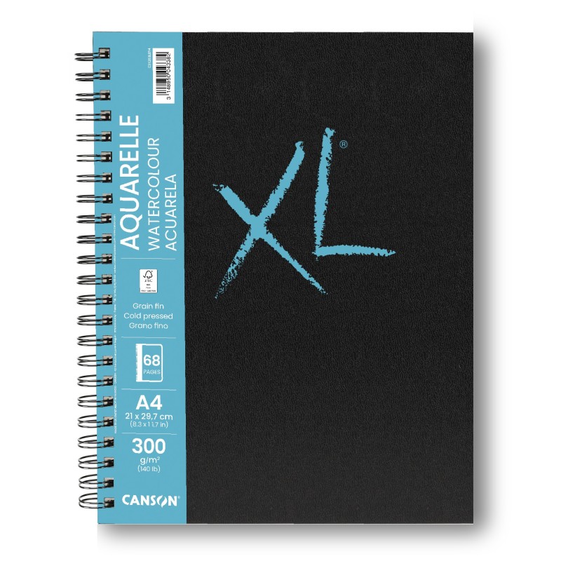 Carnet Canson XL aquarelle A4