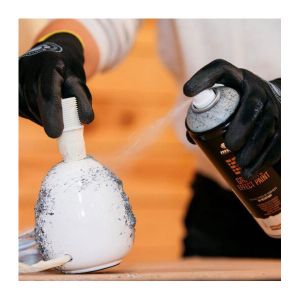 Application de la bombe de peinture effet granit MTN PRO - Montana