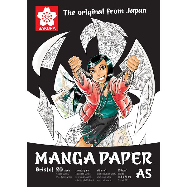 Papier manga A5 - Sakura