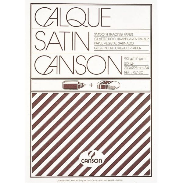 Bloc calque satin 90/95gr - Canson 