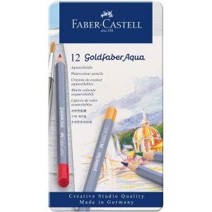 Boîte de 12 crayons aquarellables Faber-Castell