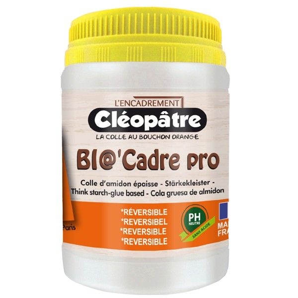 Colle d'amidon - BIO'CADRE PRO - Cléopâtre