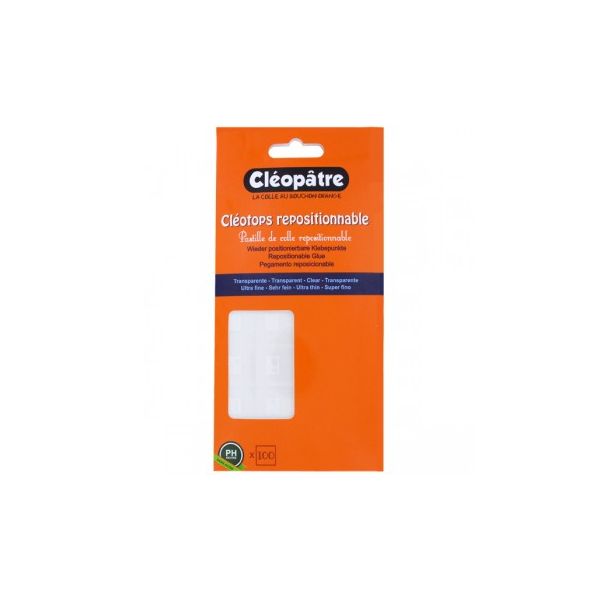 Set de 100 pastilles repositionnable - Cléotops - Cléopâtre