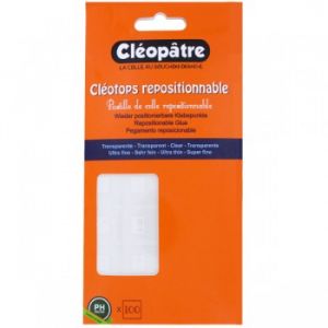 Set de 100 pastilles repositionnable - Cléotops - Cléopâtre