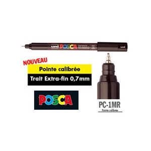 Marqueur POSCA PC-1MC, marqueur pointe extra-fine conique. Largeur du trait  : 1 mm - Creastore