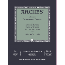 23 cm x 31cm Bloc dessin & gravure - BFK Rives - Arches