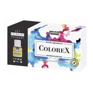 Encre aquarelle Colorex - Assortiment - Pébéo