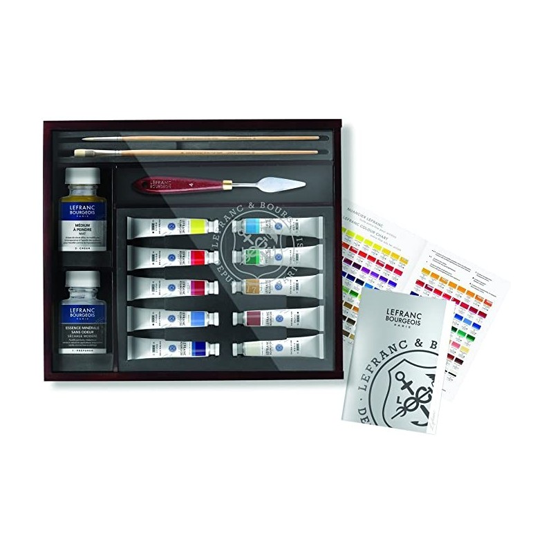 Coffret peinture à l'huile extra-fine "les impressionnistes"- LeFranc Bourgeois