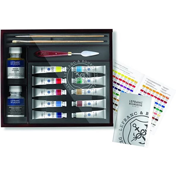 Coffret peinture à l'huile extra-fine "les impressionnistes"- LeFranc Bourgeois