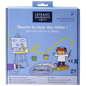 Kit peinture La roue des idées - Lefranc Bourgeois