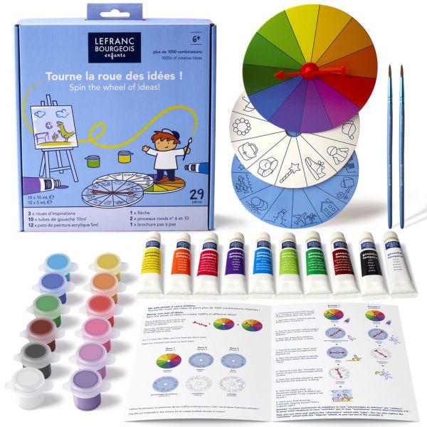 Pinceau de peinture : L'idéal pour un atelier peinture enfant !