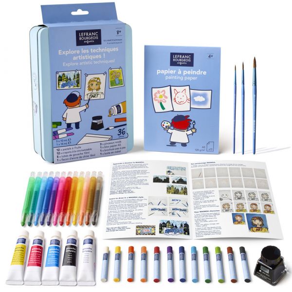 Coffret peinture à l'huile Lefranc & Bourgeois