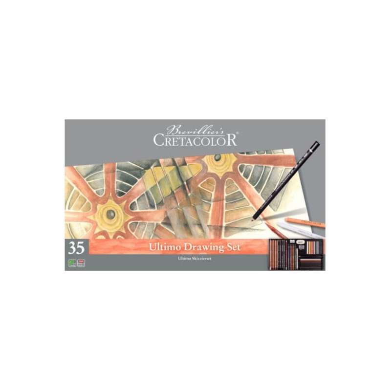 Coffret esquisse Ultimo - 35 pièces - Creatacolor