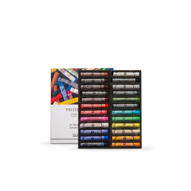 Boite pastels à l'écu "Introduction" - 24 pastels - Sennelier