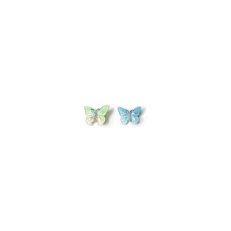 Pendentif plastique - Papillon