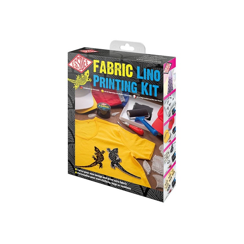 Kit d'impression au lino sur tissu - EsSdee