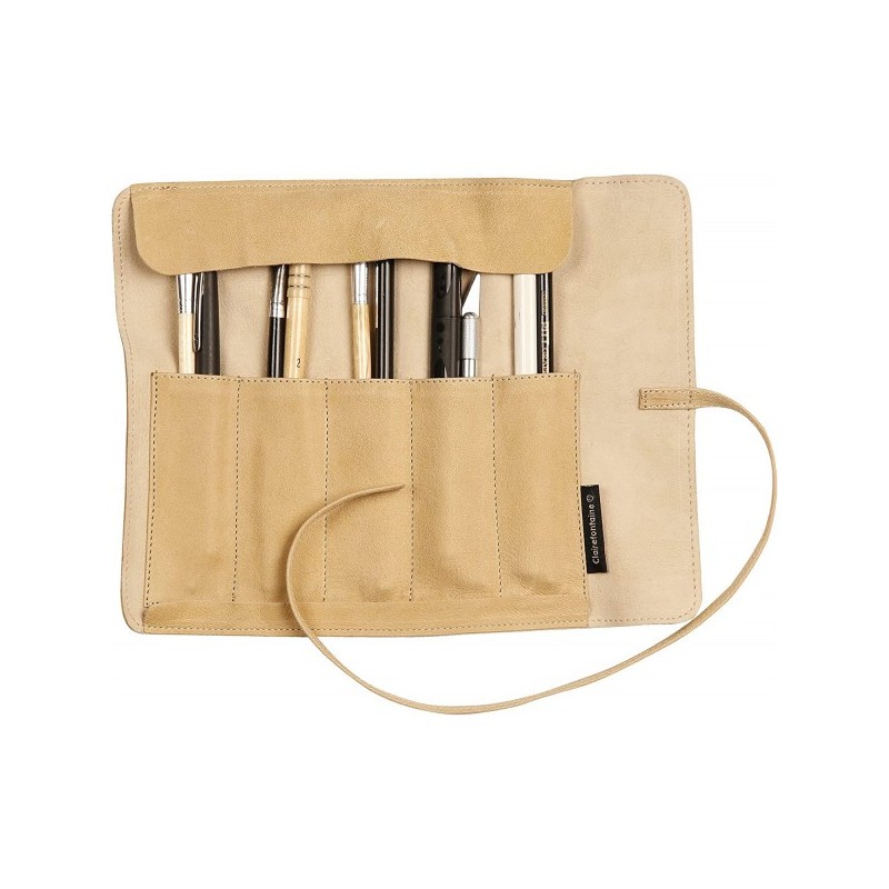 Trousse Flying Spirit - Cuir véritiable - Clairefontaine