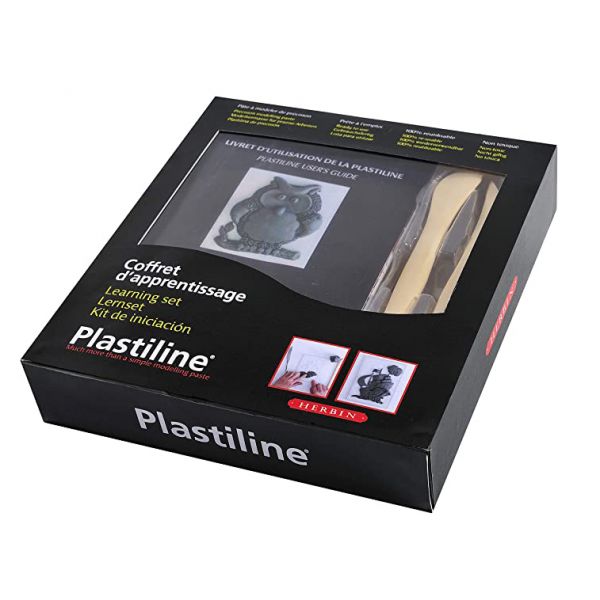 Boîte du coffret d'apprentissage à la Plastiline