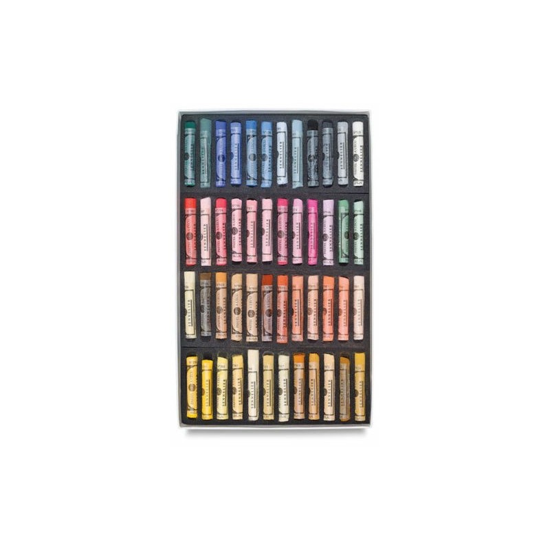 Contenu boîte 48 Pastels écu - Portrait - Sennelier