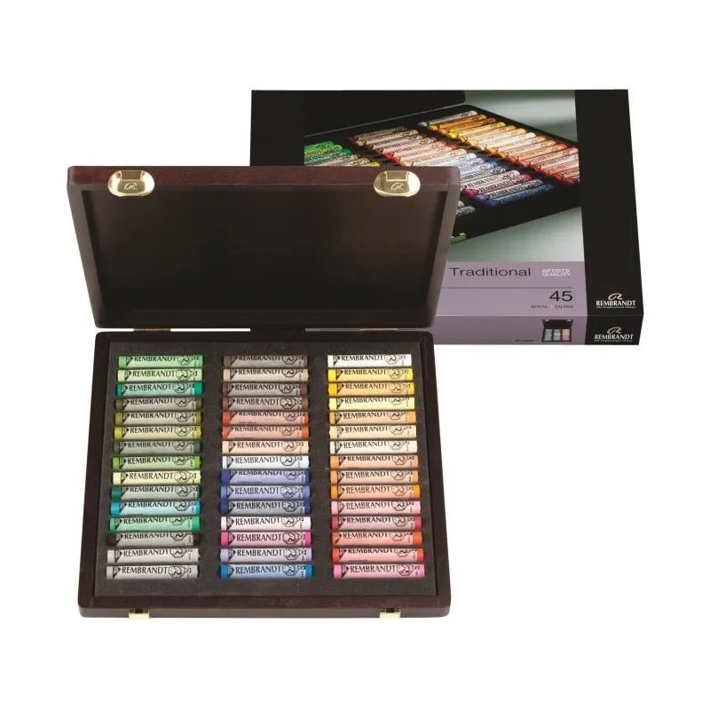 Coffret de 45 pastels Rembrandt - Traditional