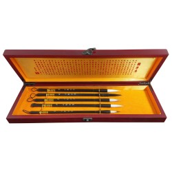 Coffret 5 pinceaux de calligraphie