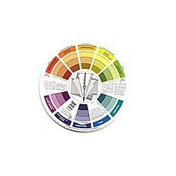 Rond , disque chromatique pour mélange de couleurs