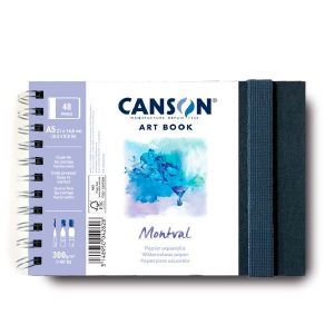 Carnet de voyage Montval - A5 - Canson