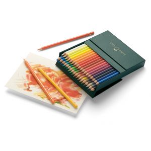 Coffret Studiobox 36 crayons Polychromos - Faber-Castell