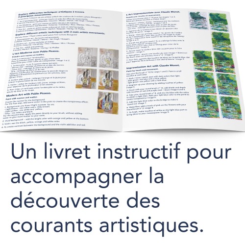 Livret instructif du set Mon petit chef d'oeuvre - Lefranc Bourgeois