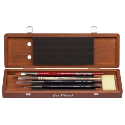 Coffret de 4 pinceaux pour aquarelle - Da Vinci