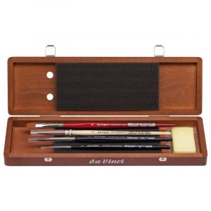 Coffret de 4 pinceaux pour aquarelle - Da Vinci