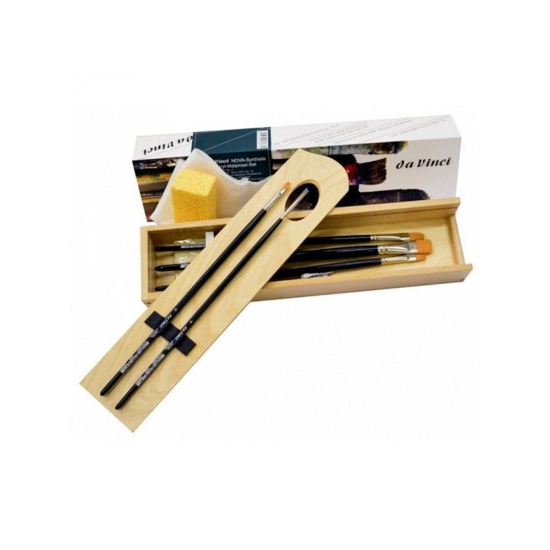 Coffret 5 pinceaux Nova - Da Vinci
