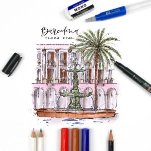 Kit Urban Sketch - Tombow