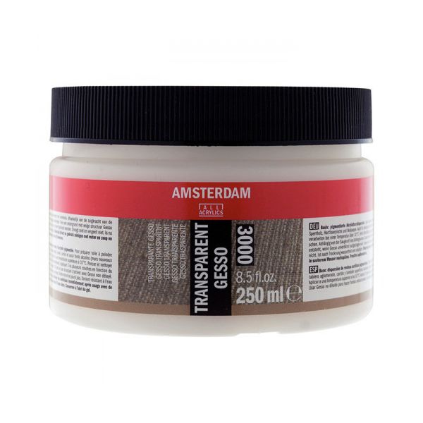 Gesso transparent - 250ml - Amsterdam