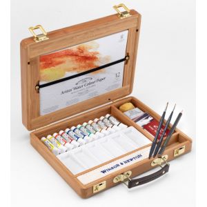 Coffret bambou aquarelle en tubes - Winsor & Newton