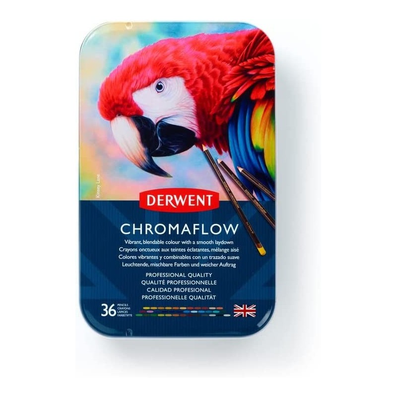 Boîte de 36 crayons Chromaflow - Derwent