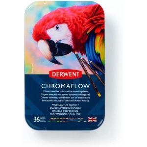 Boîte de 36 crayons Chromaflow - Derwent