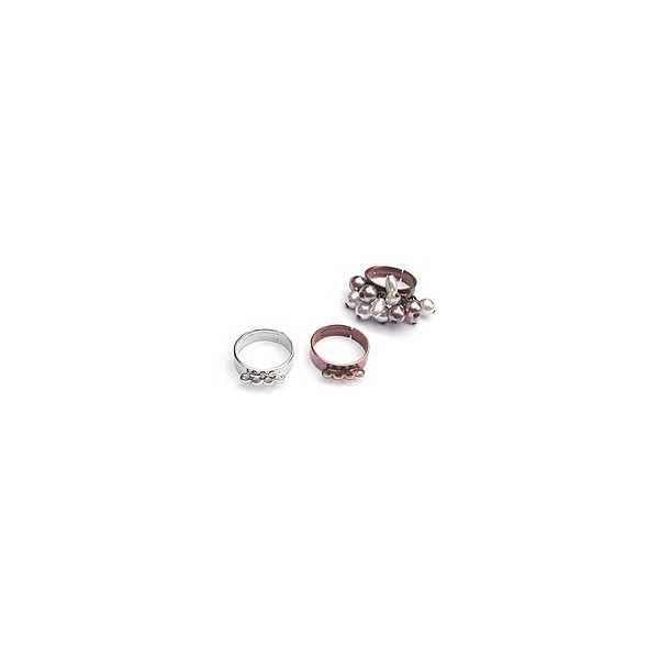 Support de bague avec anneau ajustable à la taille de votre doigt