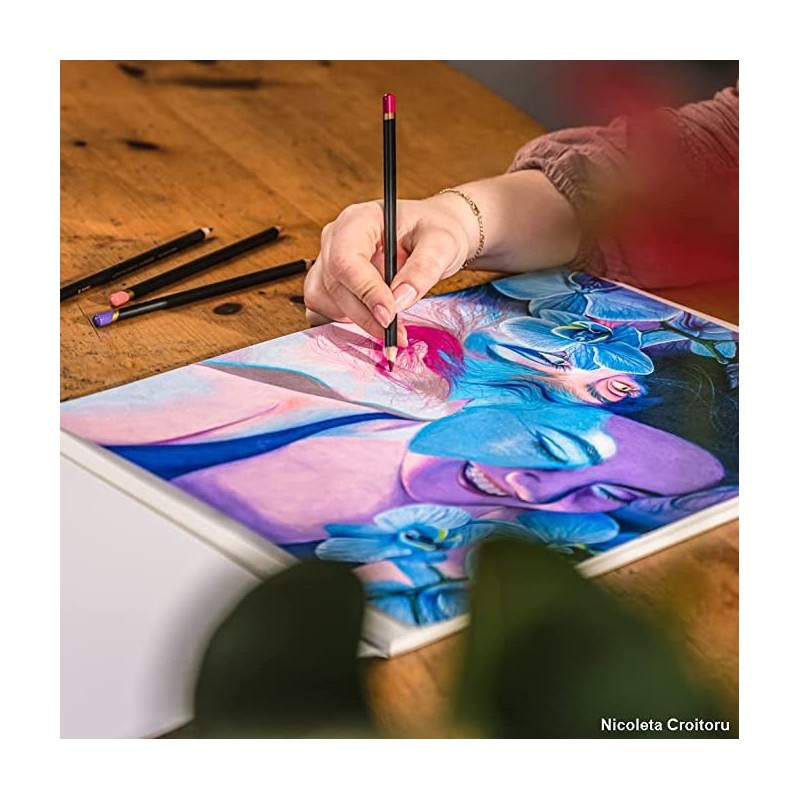 Boîte de 72 crayons Chromaflow - Derwent
