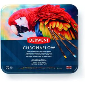 Boîte de 72 crayons Chromaflow - Derwent